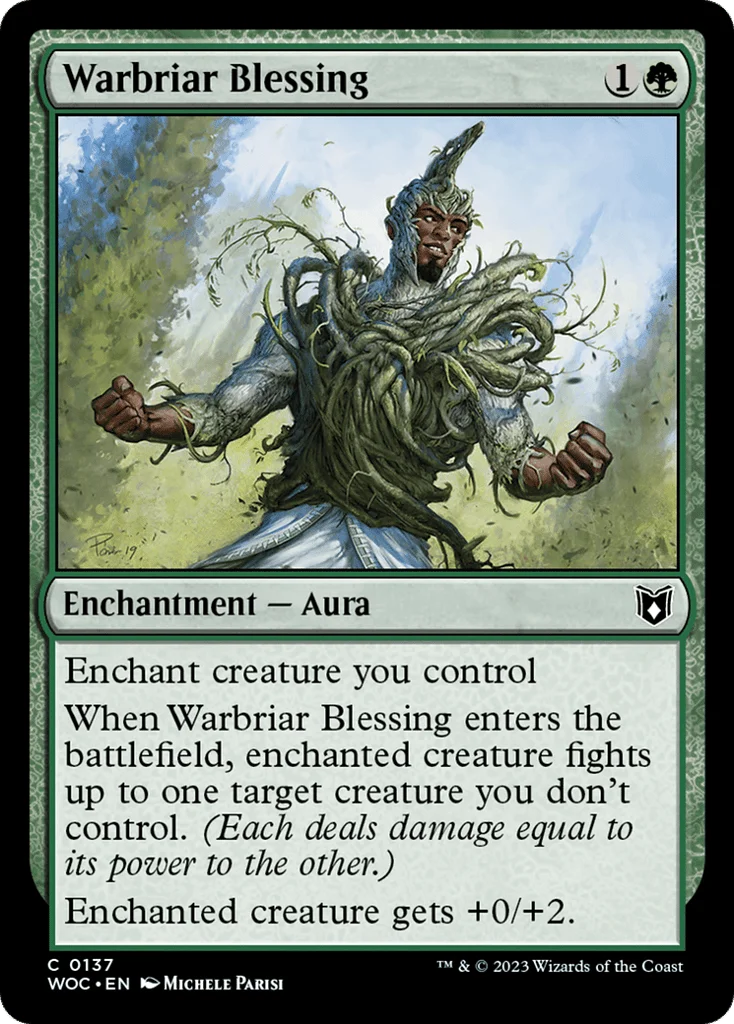 Warbriar Blessing · Wilds of Eldraine Commander