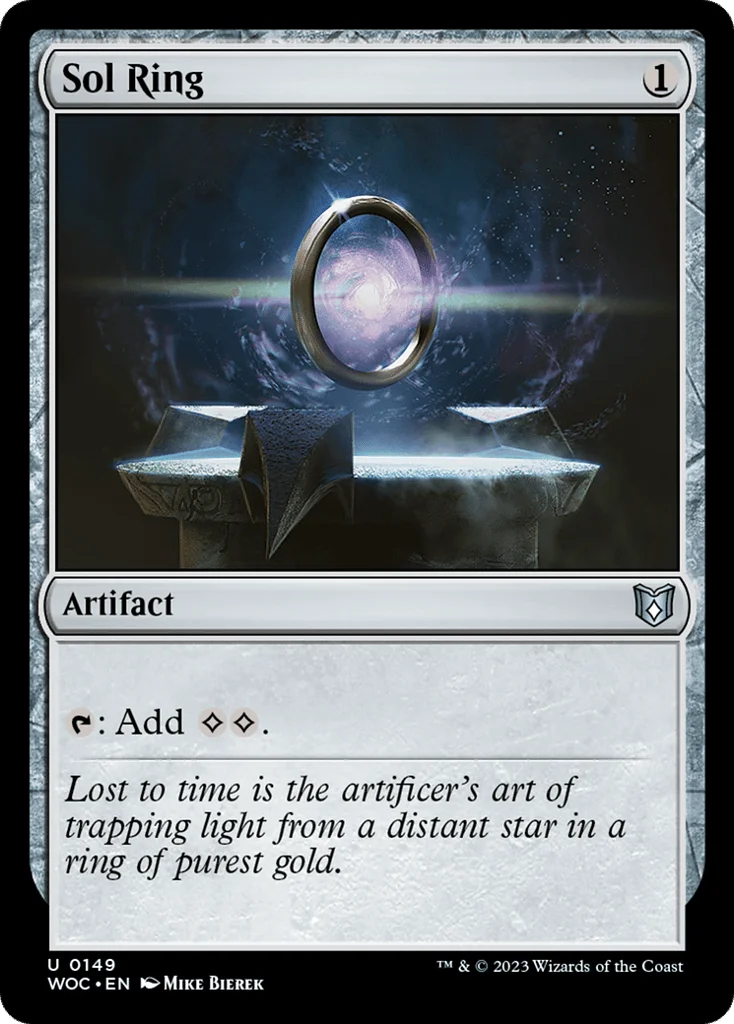 Sol Ring · Wilds of Eldraine Commander