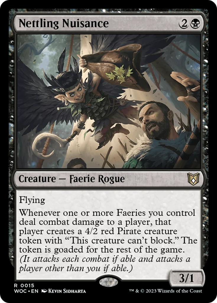 Nettling Nuisance · Wilds of Eldraine Commander