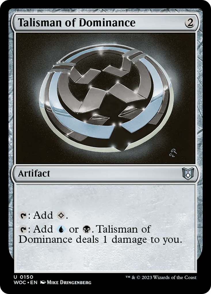 Talisman of Dominance · Wilds of Eldraine Commander