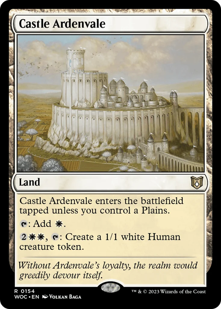 Castle Ardenvale · Wilds of Eldraine Commander