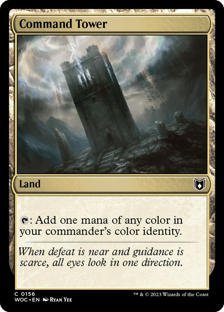 Command Tower · Wilds of Eldraine Commander