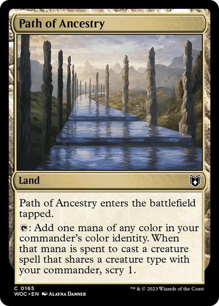 Path of Ancestry · Wilds of Eldraine Commander