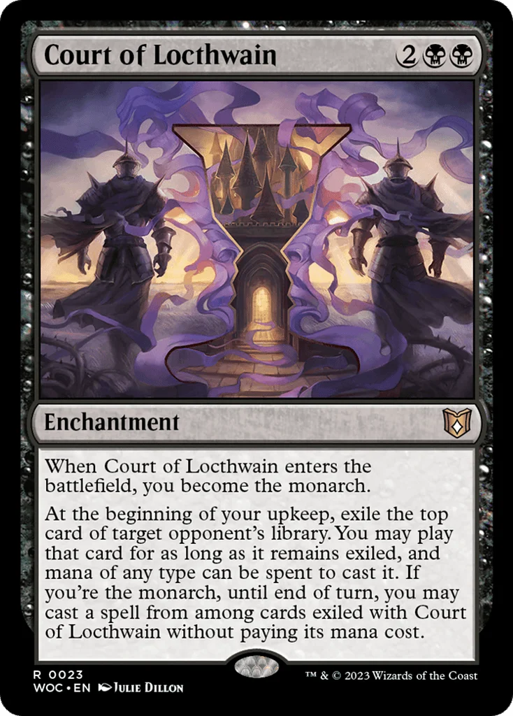 Court of Locthwain · Wilds of Eldraine Commander
