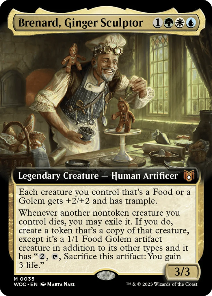 Brenard, Ginger Sculptor · Wilds of Eldraine Commander