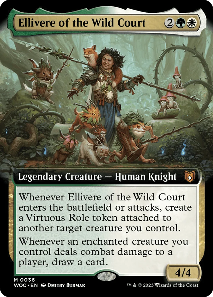 Ellivere of the Wild Court · Wilds of Eldraine Commander