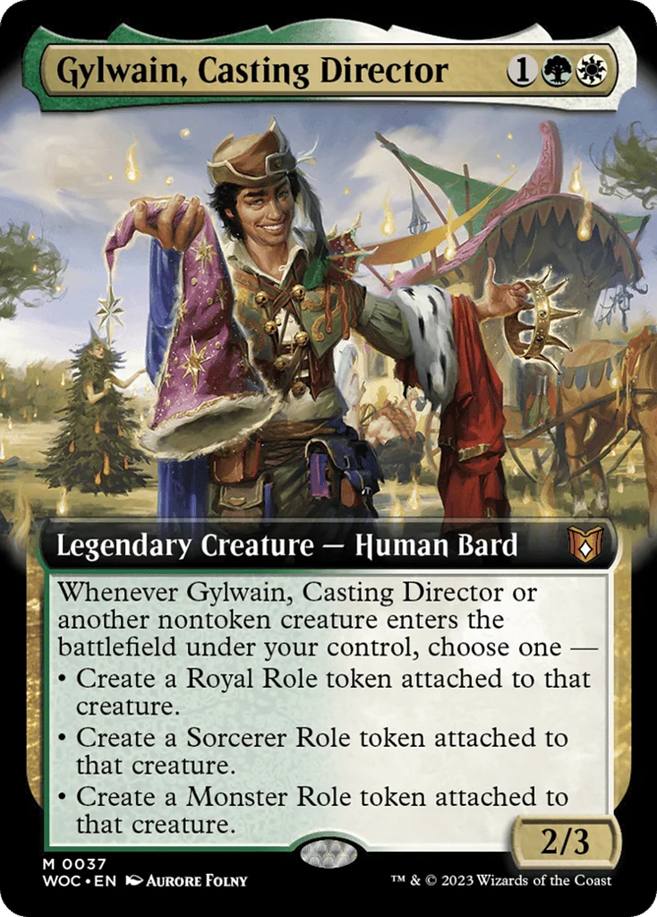Gylwain, Casting Director · Wilds of Eldraine Commander