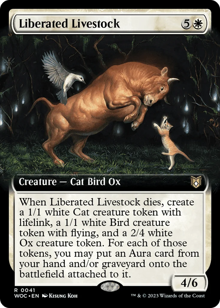 Liberated Livestock · Wilds of Eldraine Commander
