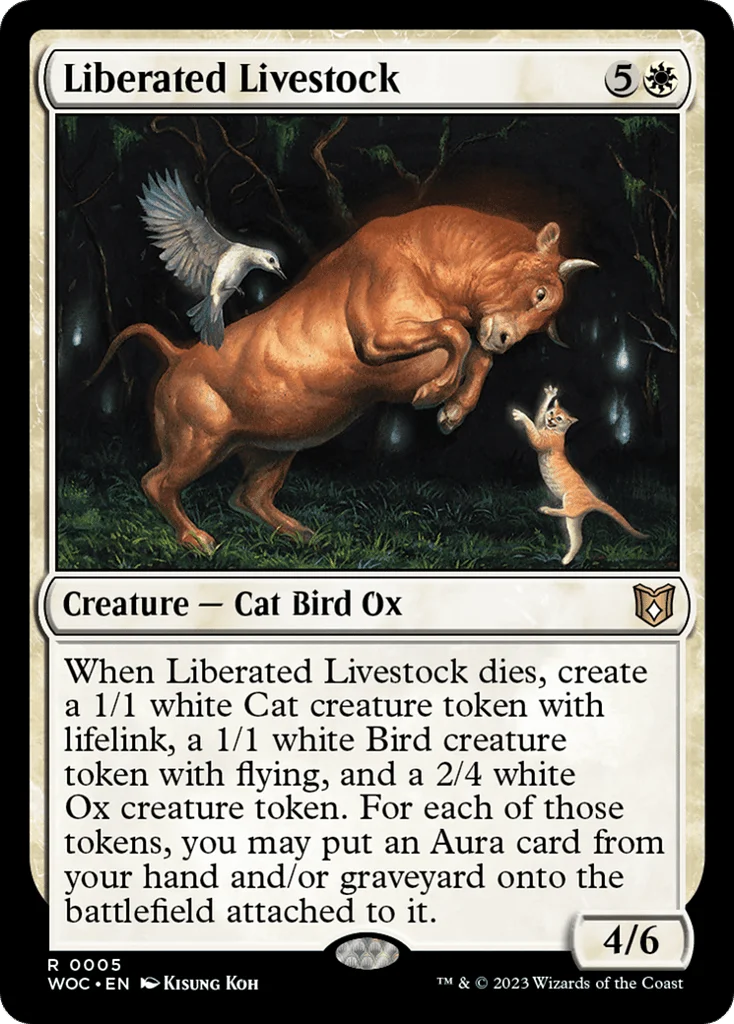 Liberated Livestock · Wilds of Eldraine Commander