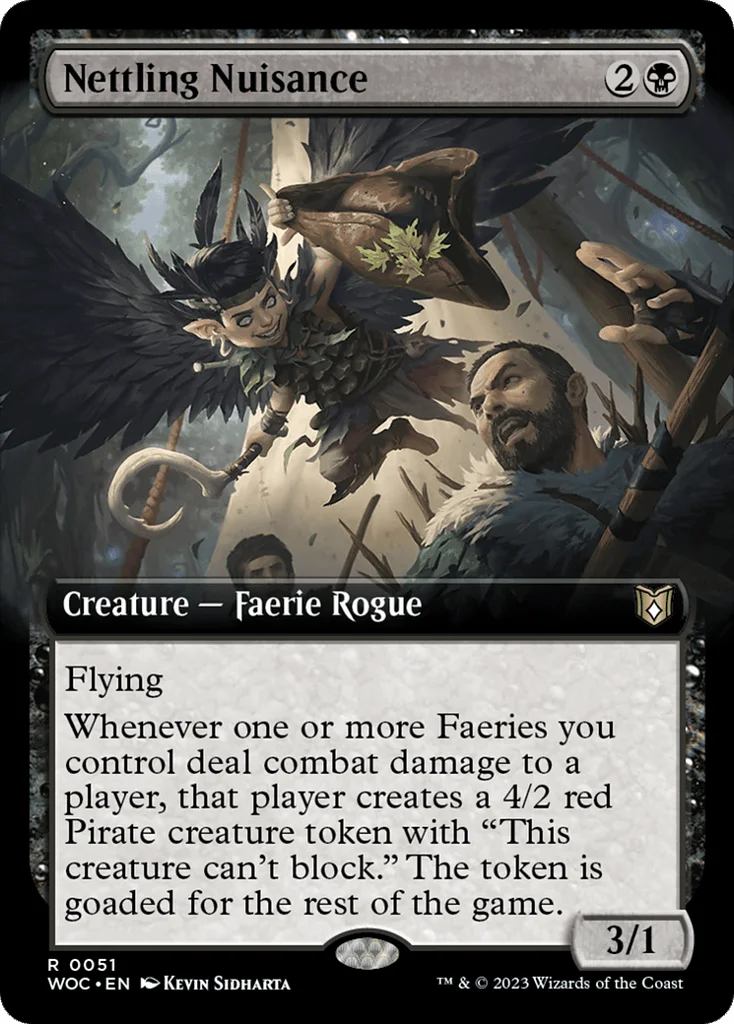 Nettling Nuisance · Wilds of Eldraine Commander