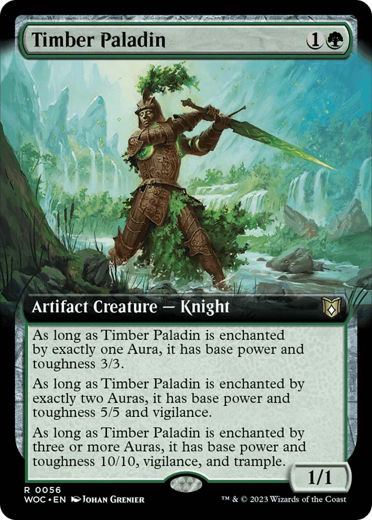 Timber Paladin · Wilds of Eldraine Commander