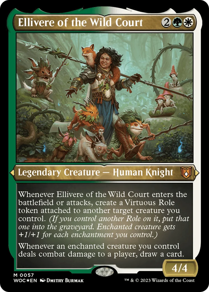 Ellivere of the Wild Court · Wilds of Eldraine Commander