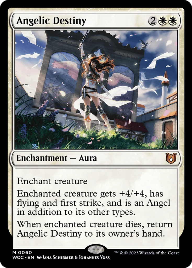 Angelic Destiny · Wilds of Eldraine Commander