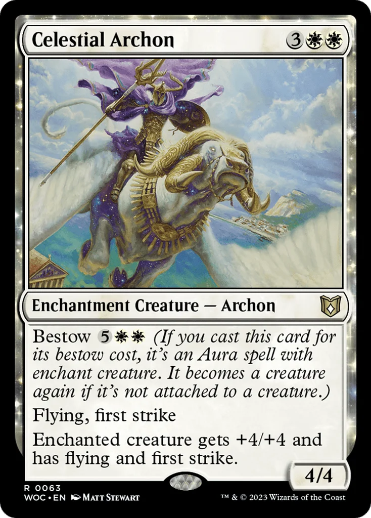 Celestial Archon · Wilds of Eldraine Commander