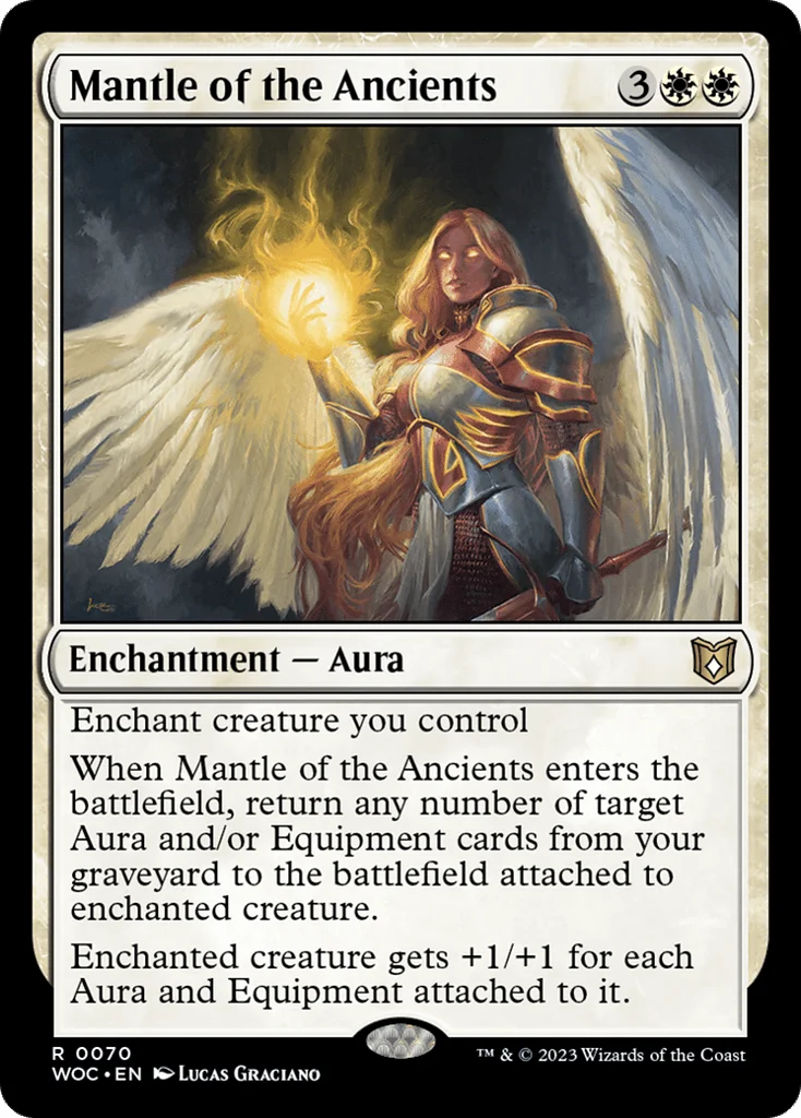 Mantle of the Ancients · Wilds of Eldraine Commander