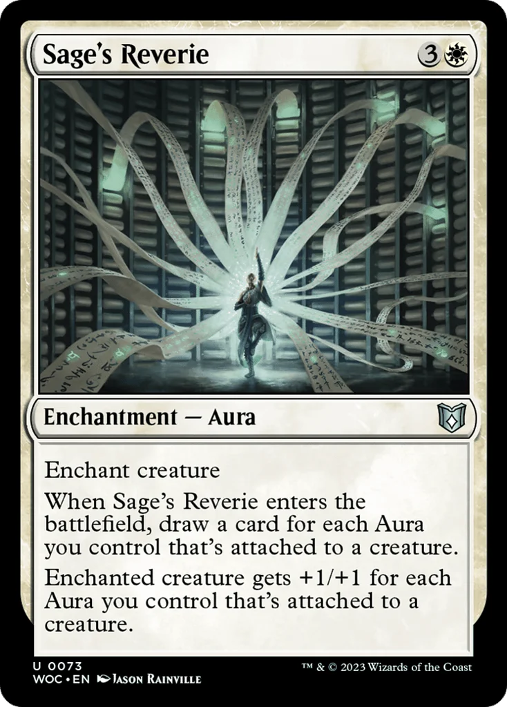 Sage's Reverie · Wilds of Eldraine Commander