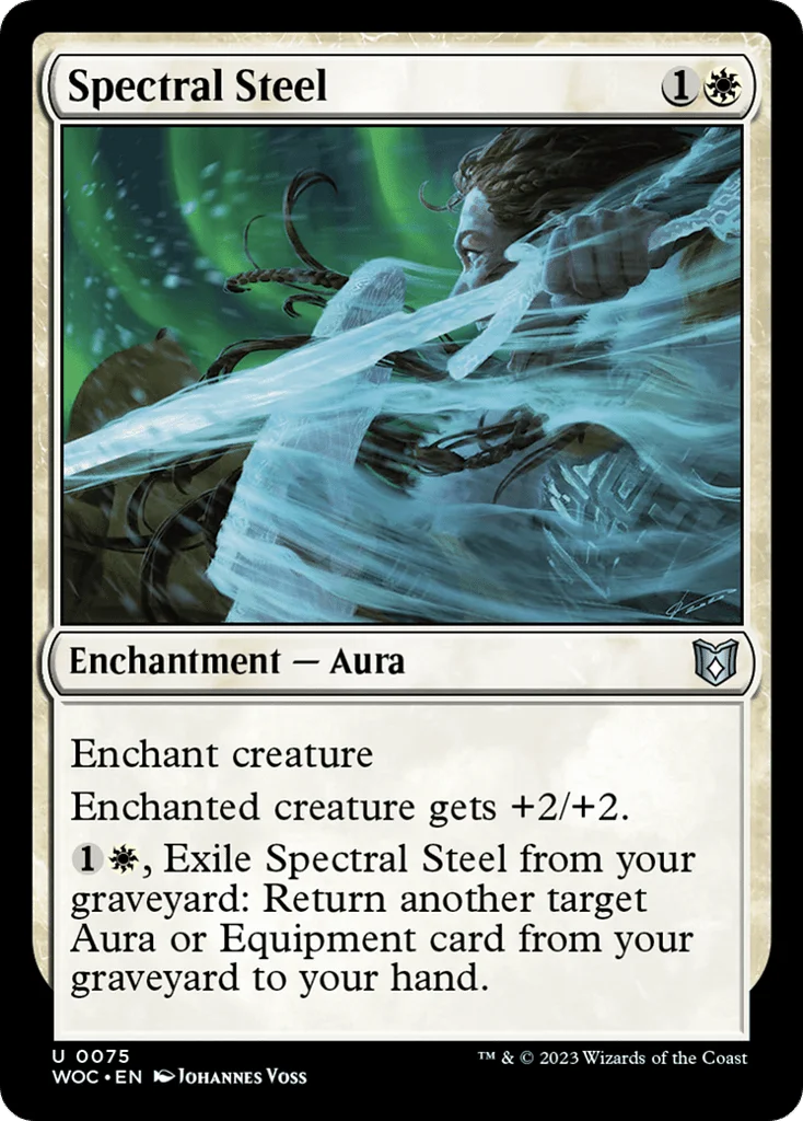 Spectral Steel · Wilds of Eldraine Commander