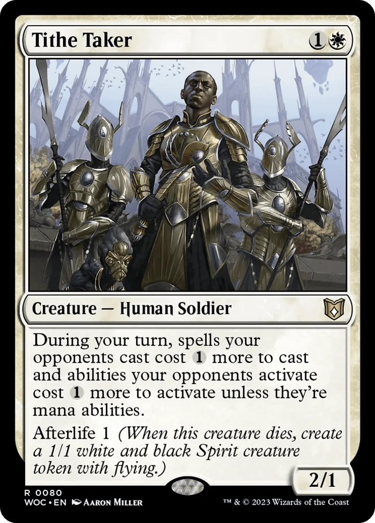Tithe Taker · Wilds of Eldraine Commander