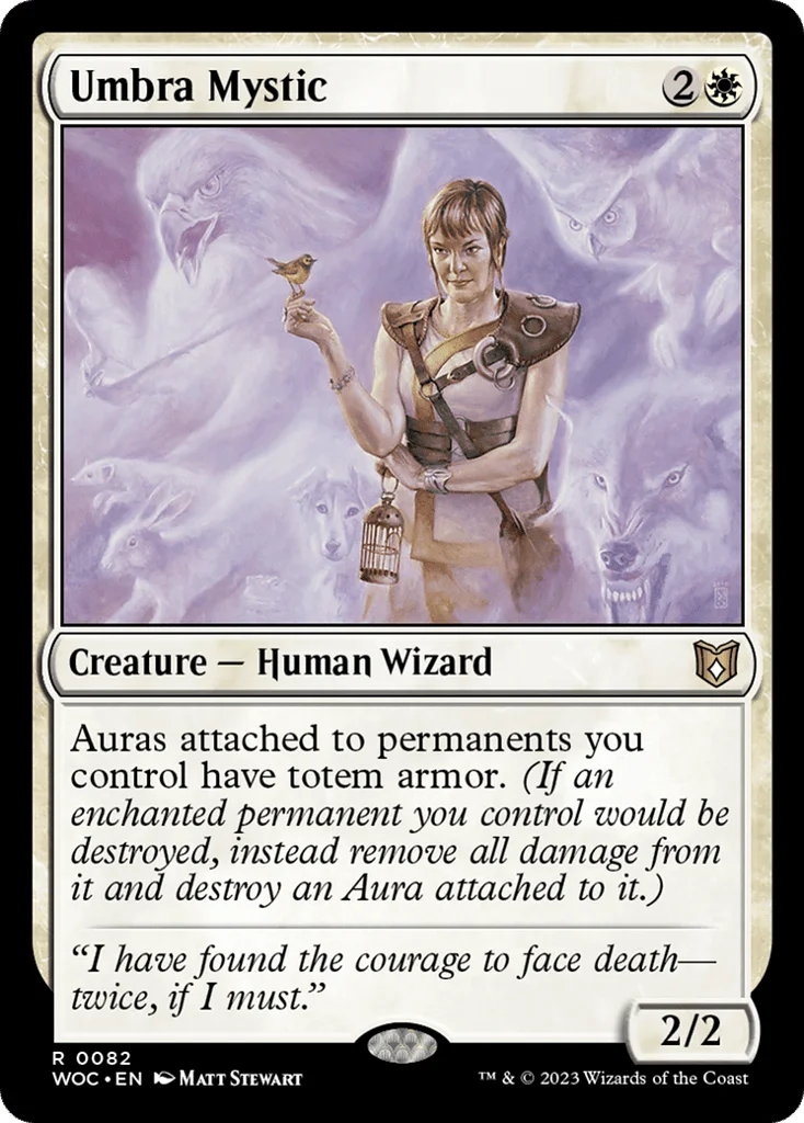 Umbra Mystic · Wilds of Eldraine Commander