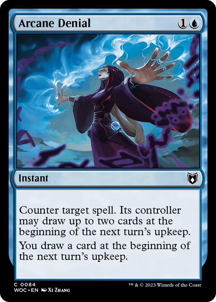 Arcane Denial · Wilds of Eldraine Commander