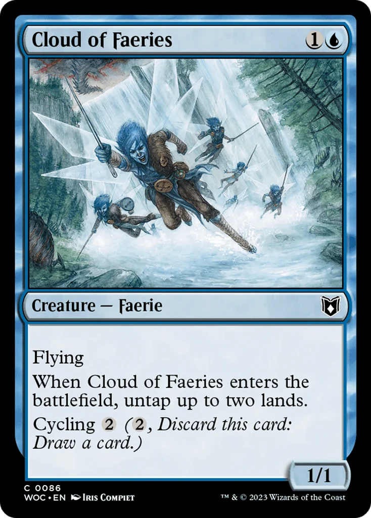 Cloud of Faeries · Wilds of Eldraine Commander