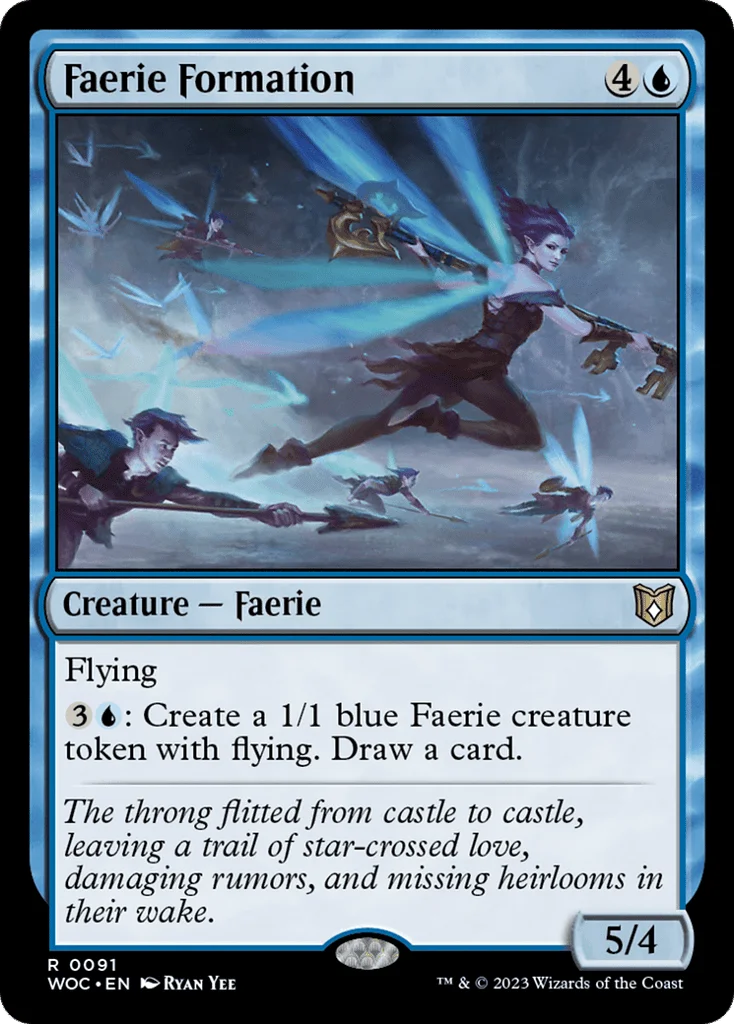 Faerie Formation · Wilds of Eldraine Commander
