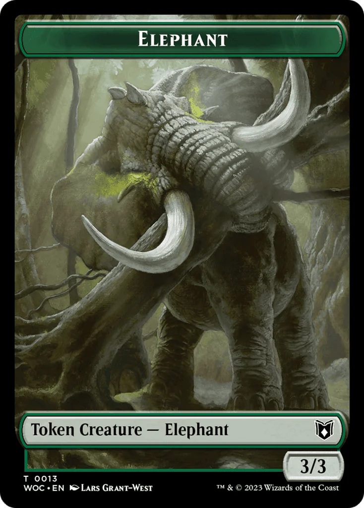 Elephant · Wilds of Eldraine Commander