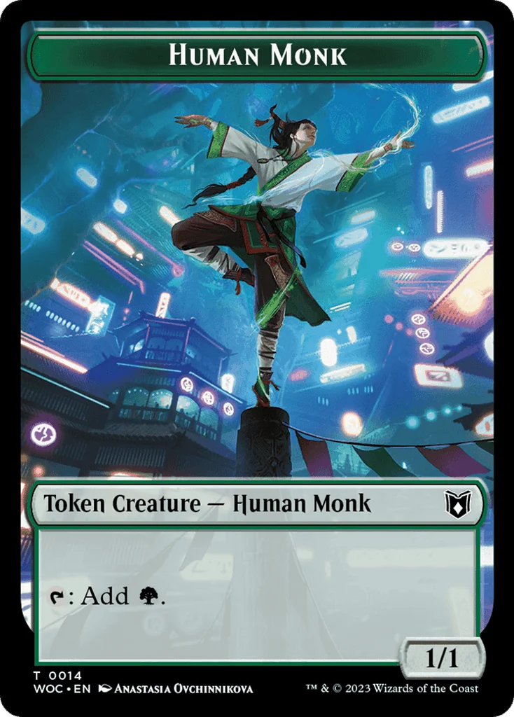 Human Monk · Wilds of Eldraine Commander