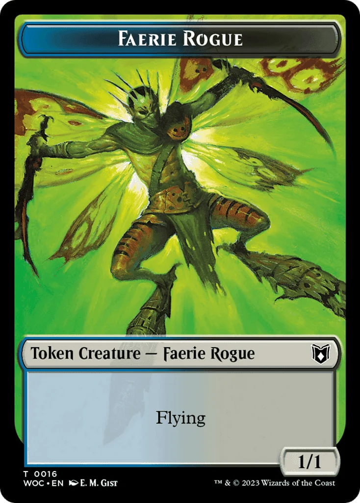Faerie Rogue · Wilds of Eldraine Commander