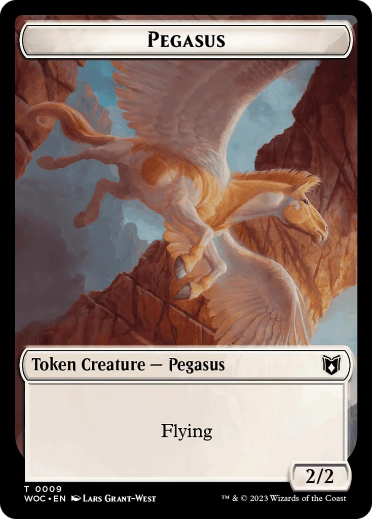 Pegasus · Wilds of Eldraine Commander