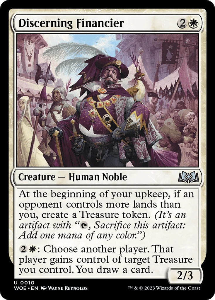 Discerning Financier · Wilds of Eldraine
