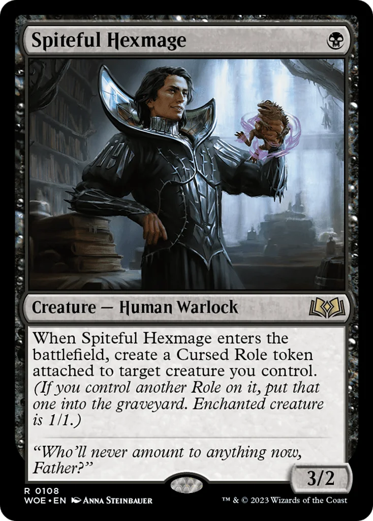 Spiteful Hexmage · Wilds of Eldraine