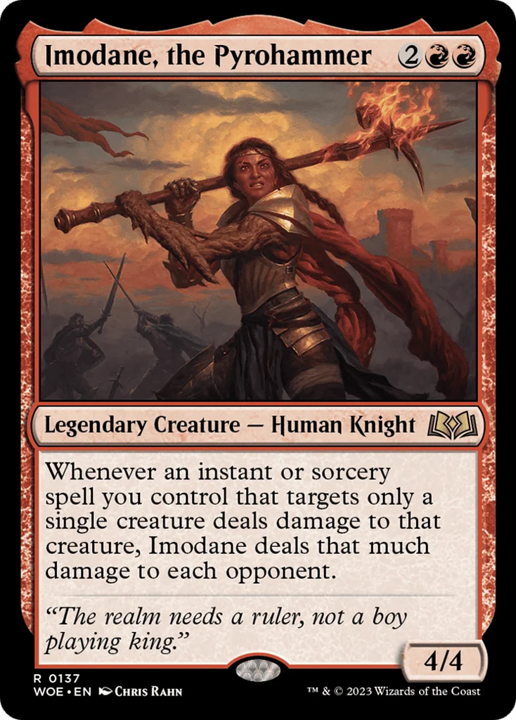 Imodane, the Pyrohammer · Wilds of Eldraine