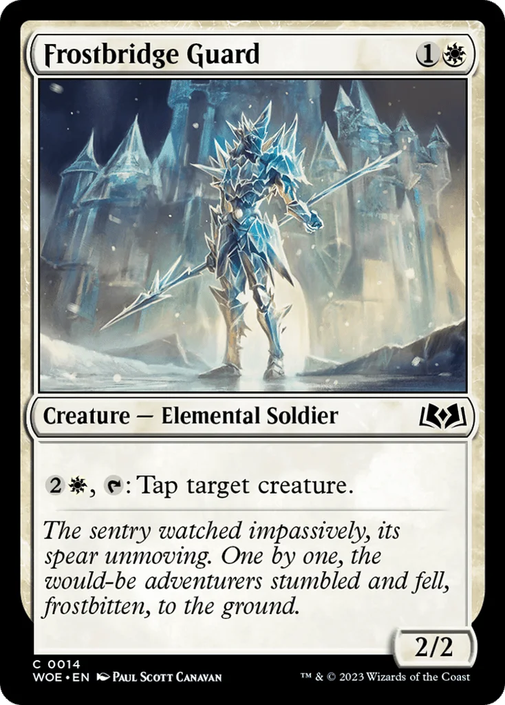 Frostbridge Guard · Wilds of Eldraine