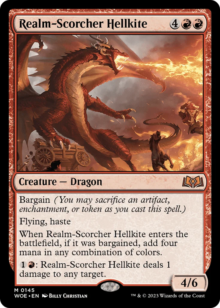 Realm-Scorcher Hellkite · Wilds of Eldraine