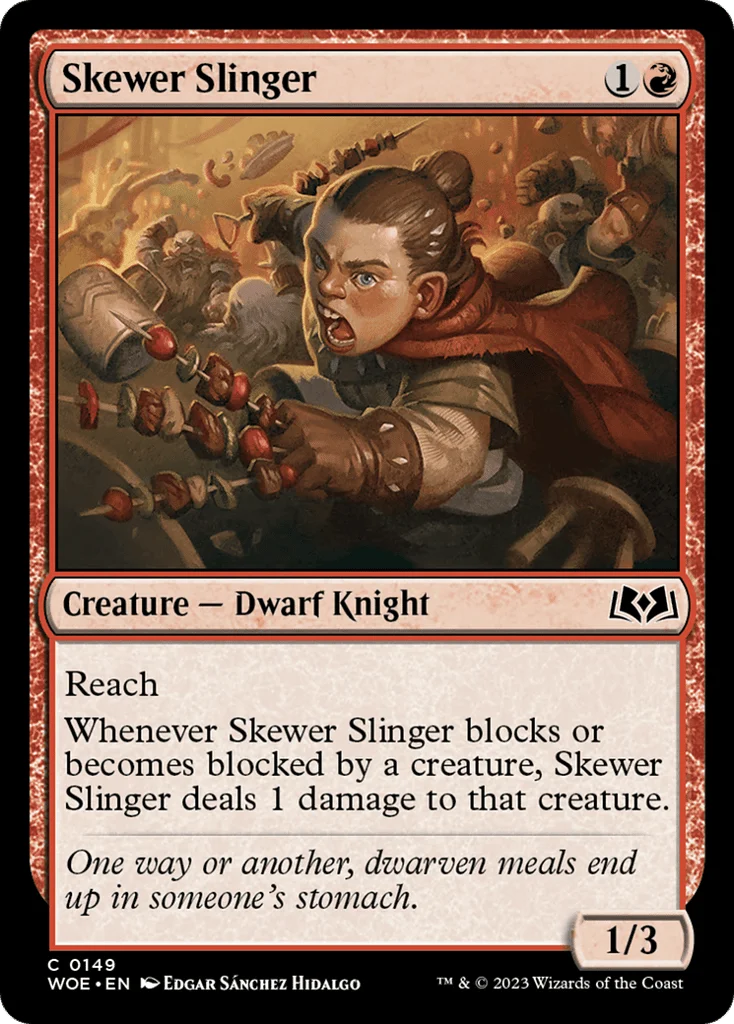 Skewer Slinger · Wilds of Eldraine
