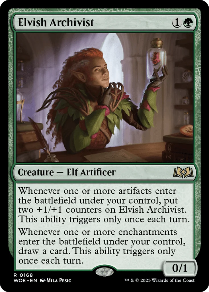 Elvish Archivist · Wilds of Eldraine