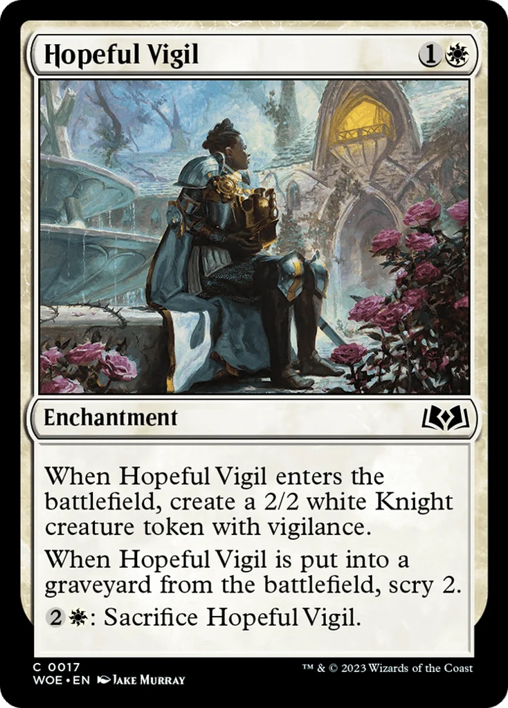 Hopeful Vigil · Wilds of Eldraine