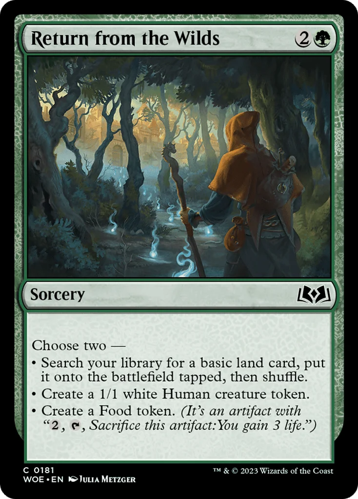 Return from the Wilds · Wilds of Eldraine