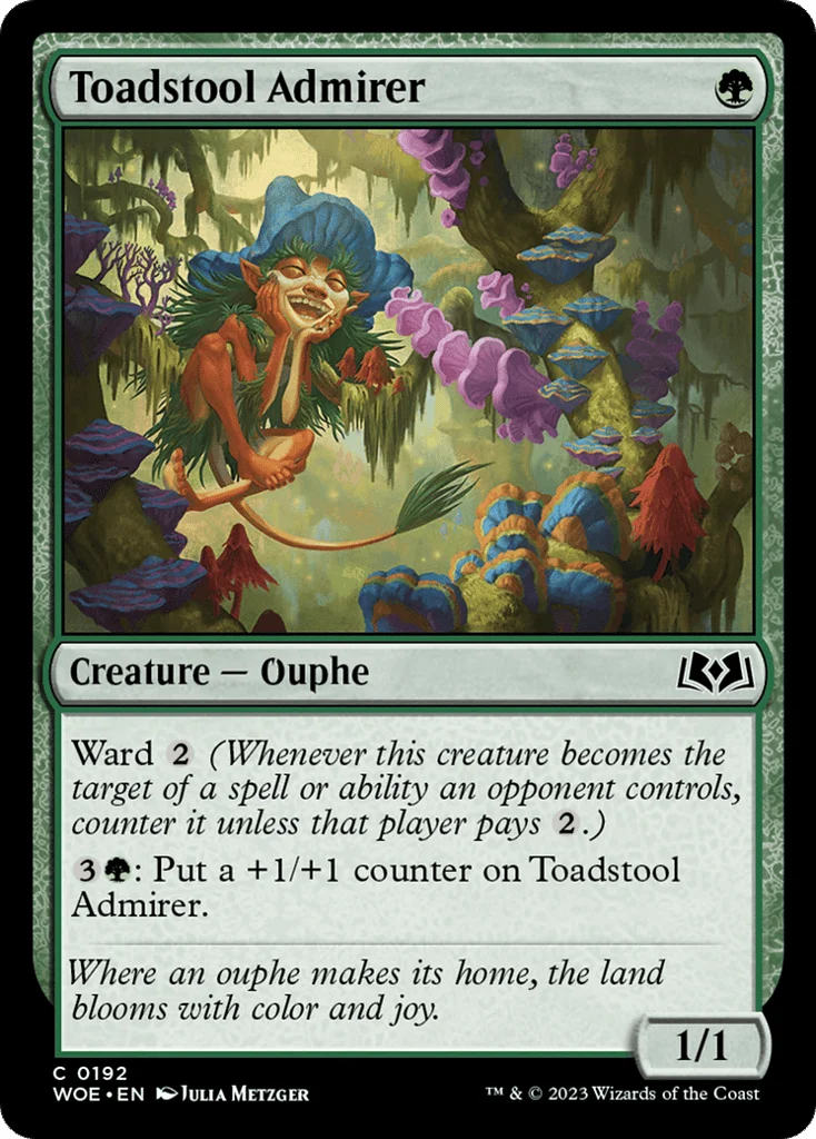 Toadstool Admirer · Wilds of Eldraine