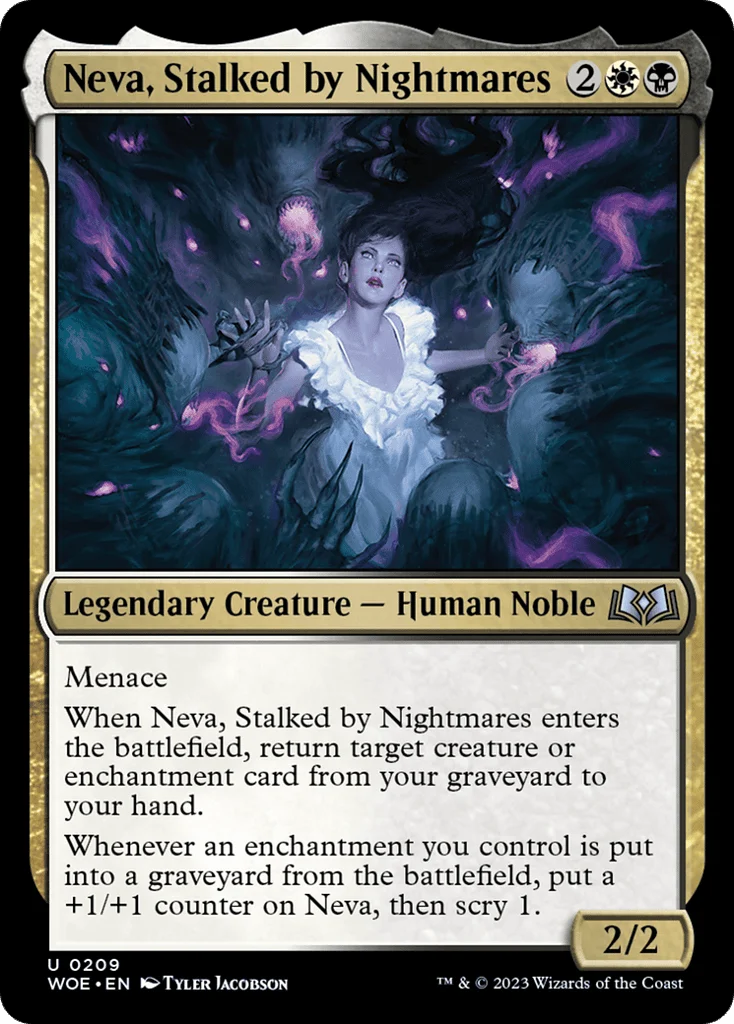 Neva, Stalked by Nightmares · Wilds of Eldraine