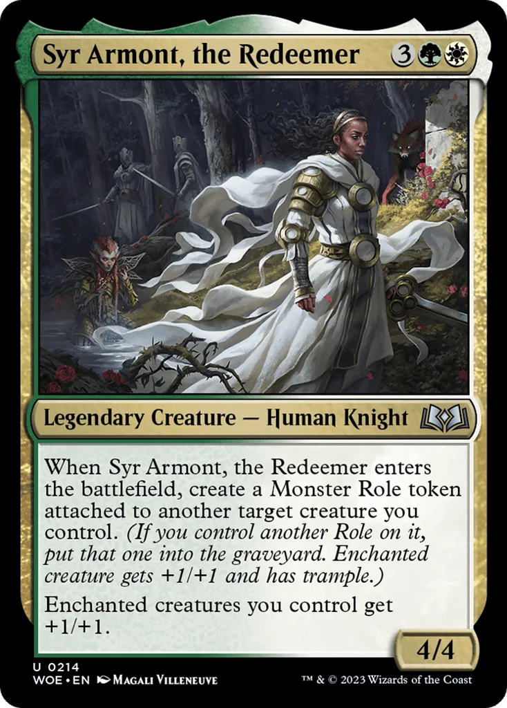 Syr Armont, the Redeemer · Wilds of Eldraine