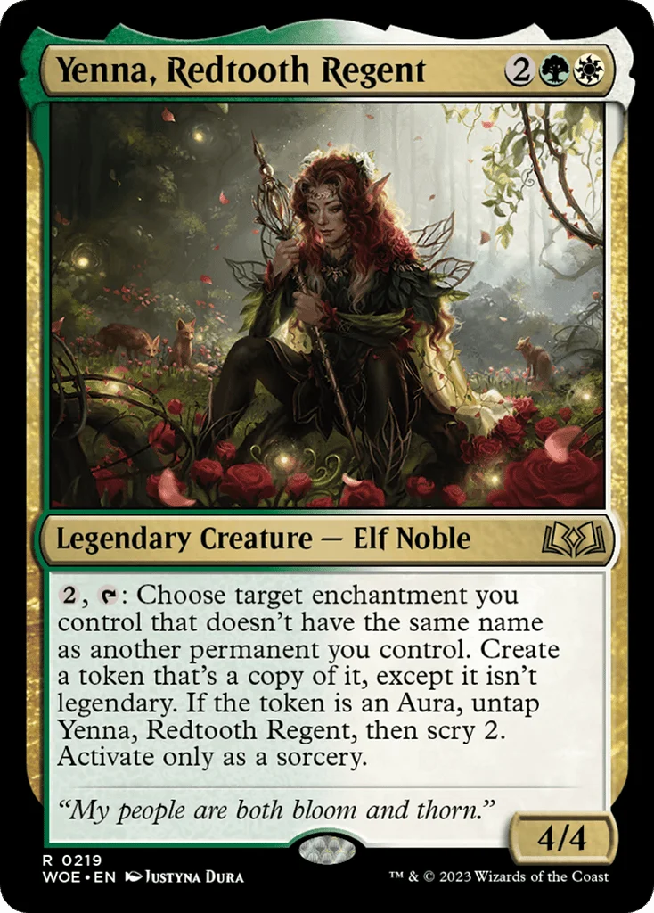 Yenna, Redtooth Regent · Wilds of Eldraine