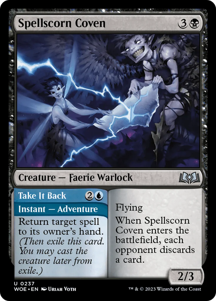 Spellscorn Coven // Take It Back · Wilds of Eldraine