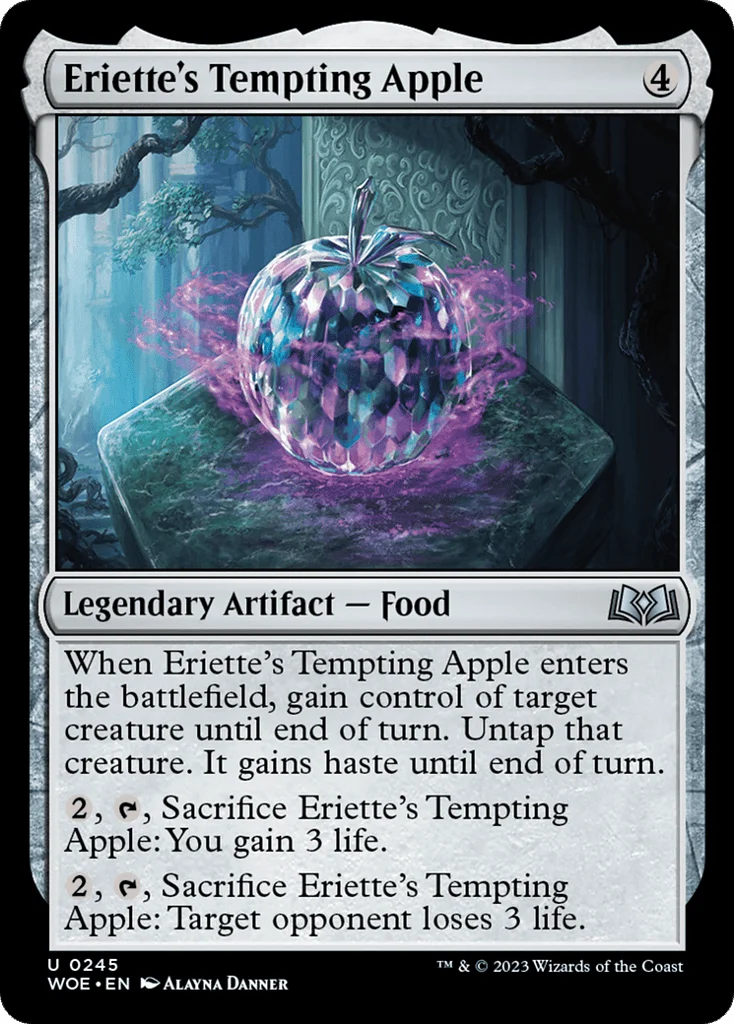 Eriette's Tempting Apple · Wilds of Eldraine