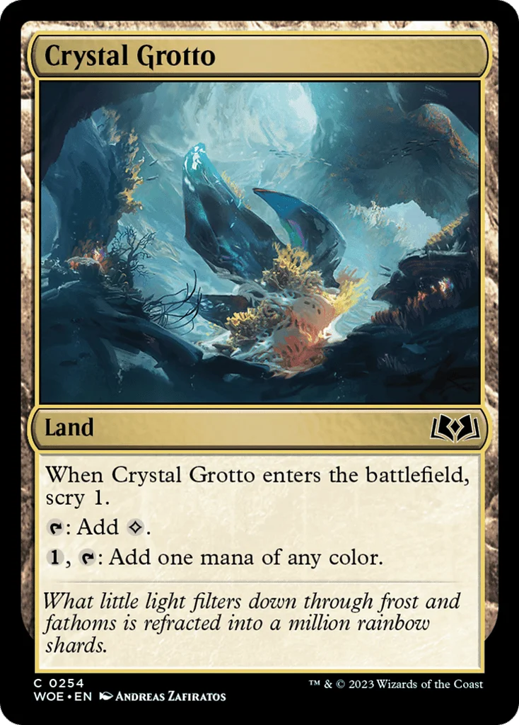Crystal Grotto · Wilds of Eldraine