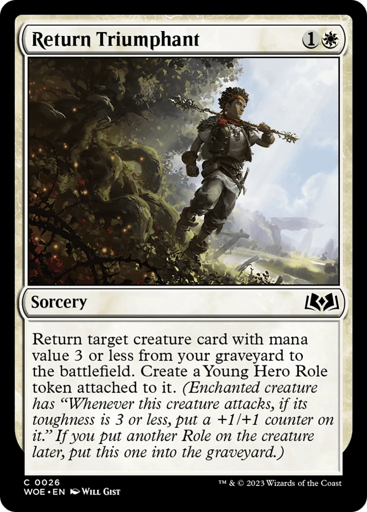 Return Triumphant · Wilds of Eldraine