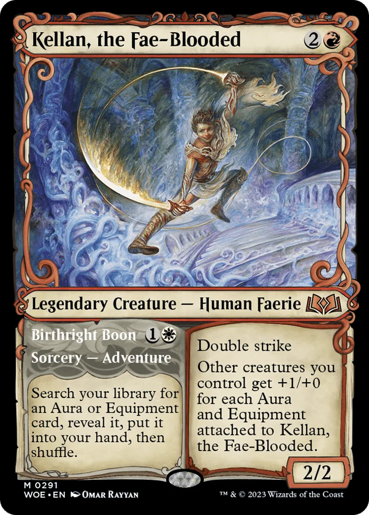 Kellan, the Fae-Blooded // Birthright Boon · Wilds of Eldraine