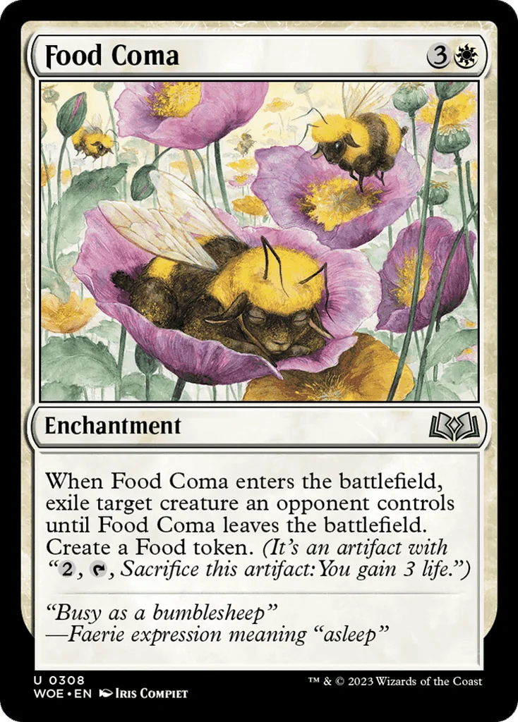 Food Coma · Wilds of Eldraine