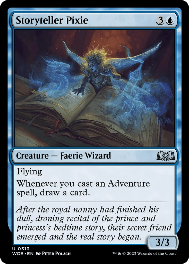 Storyteller Pixie · Wilds of Eldraine